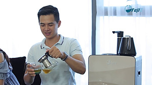 Cây Nước Nóng Lạnh Bàn Trà, Bình Âm FujiE WD1170C - Chính Hãng