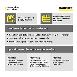 Máy hút bụi khô và ướt công nghiệp Karcher NT 30/1 Classic - Hàng chính hãng