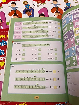 Combo Rèn kĩ năng tính nhanh, tính nhẩm + Rèn kĩ năng Cộng trừ trong phạm vi 100 (không nhớ và có nhớ) - Bí quyết học giỏi toán cho trẻ 6-7 tuổi 