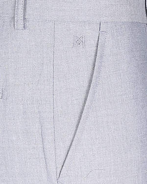 Quần tây nam không ly Khatoco Q1M478R0-INGI309-2503-0-XÁM TRẮNG