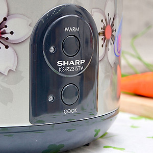Nồi Cơm Điện Nắp Gài Sharp KS-R231STVSS (2.2L) - Hàng chính hãng