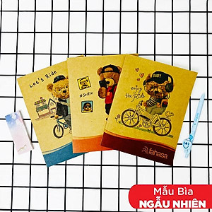 Combo 5 Tập Học Sinh 100 Trang ĐL 100g/m2 - FAHASA - Cute Bears (Mẫu Màu Giao Ngẫu Nhiên)