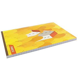 Tập Sinh Viên 4 Dòng Kẻ 200 Trang 70gsm White Bond - Elephant FI622533 (Mẫu Màu Giao Ngẫu Nhiên)