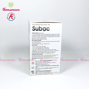 Cốm Su Bạc - Tăng cường sức đề kháng, hệ miễn dịch cho bé - Subac từ lysine, cao lá xoài, vitamin C
