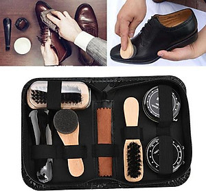Bộ dụng cụ đánh giày, bộ xi đánh giày 7 món tiện lợi