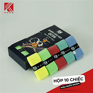 Quấn Cán Vợt Cầu Lông Kuno, Dày, Êm Tay, Chống Trơn, Chuyên Dùng Cho Vợt