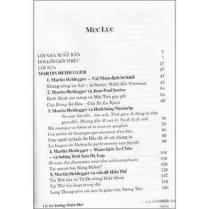 Sách Martin Heidegger Và Tư Tưởng Hiện Đại