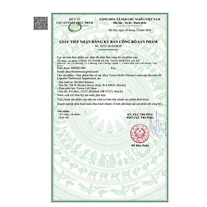 Combo 2 hộp Đông Trùng Hạ Thảo Tây Tạng Teresa Herbs: Bổ Thận, Bổ Phổi, Bổ Tim, Tăng Cường Đề Kháng 60 viên