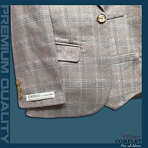 ÁO VEST BÉ TRAI CATRIO PCT18921/15 là áo đờ mi trẻ em từ 2 tuổi (12kg) đến 10 tuổi (34kg) thuộc BST quần áo complet & veston trẻ em CATRIO mùa cưới hỏi, lễ tết, sinh nhật