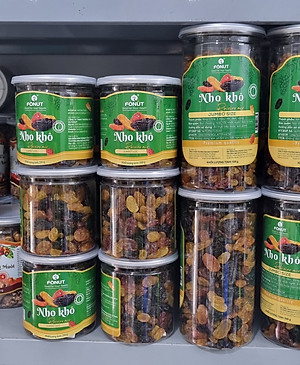 Nho Khô Chile 3 màu hộp 500gr