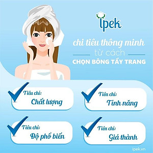 Bông Tẩy Trang Ipek 150 Miếng (Thổ Nhĩ Kỳ)