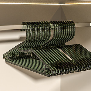 Combo 5 Móc Treo Quần Áo Trong Suốt PaKaSa - Hàng Chính Hãng 