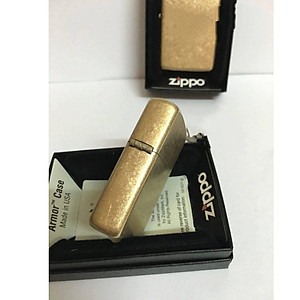 Bật lửa Zippo 28496 –Bật lửa Zippo Armor Tumbled Brass