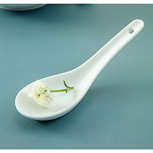 Thìa lỗ sứ cao cấp Long Phương Thìa ăn cơm bằng sứ