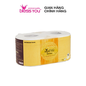 Combo 2 Lốc Giấy vệ sinh Bless You Lamour 2 (Lốc 10 cuộn)