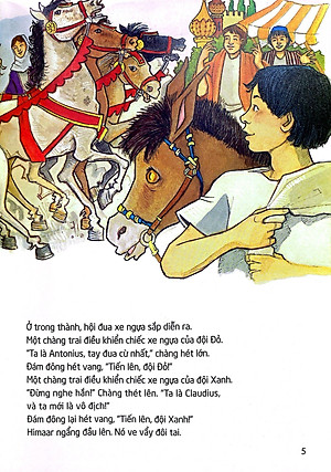 Sách Song Ngữ Anh Việt 
The Chariot Race - Cuộc Đua Kỳ Thú