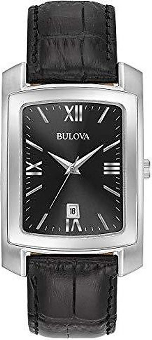 Mua Bulova Men's Stainless Steel Analog-Quartz Watch with Leather