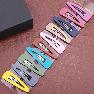 Kẹp tóc nữ KM51 NASI [Set 5 cái] dễ thương phong cách hàn quốc nhiều màu kẹp tóc mái nữ phụ kiện tóc (giao ngẫu nhiên)