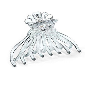 Kẹp càng cua size to 8 răng trong suốt kiểu Hàn Quốc KAH147