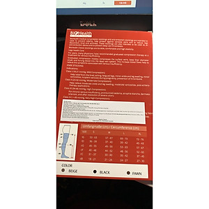 Vớ cố định khớp gối và ngăn giãn tĩnh mạch BioHealth - M