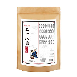 Bịch 28 Vị Thảo Dược Ngâm Chân Túi Lọc Đông Y 650g Tán Bột Thải Độc Giảm Stress Ngủ Ngon Chống Hôi Chân 