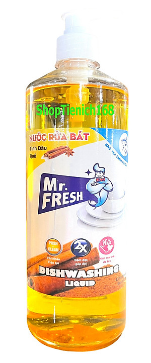 Nước rửa chén,bát Hương Cam Mr.Fresh 800ml