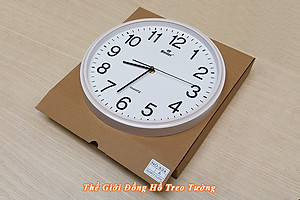 Đồng hồ Treo Tường Cao cấp KIM TRÔI EASTAR Tròn 31cm - Số Nổi 3D - Tặng Pin Maxell - BH 1 Năm