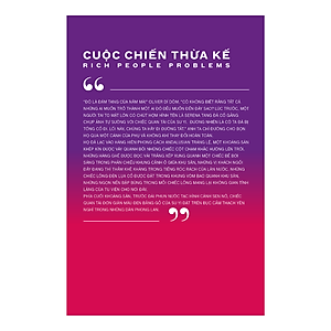 Sách Giới Siêu Giàu Châu Á 3 - Cuộc Chiến Thừa Kế (Rich People Problems)