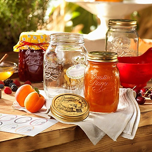 Hũ thủy tinh nắp thiếc Bormioli Rocco Quattro 500ml – 700ml | Đựng gia vị, thực phẩm khô – Hàng Italy