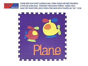 Tấm thảm chơi xếp hình EVA xếp hình lồng vào nhau thân thiện với môi trường dành cho trẻ em để tập bò.