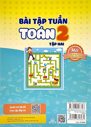 Bài Tập Tuần Toán 2 - Tập 2 (Biên Soạn Theo Chương Trình Giáo Dục Phổ Thông Mới)