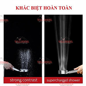 Bộ vòi sen tăng áp nước chảy mạnh, đầy đủ bát sen tăng áp dây sen inox cài sen