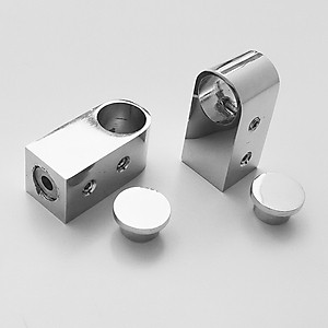 Bộ 2 bát thanh treo đồng mạ chorme cao cấp lỗ phi 16