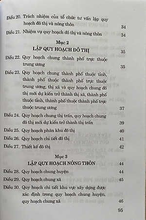 Luật Quy Hoạch Đô Thị và Nông Thôn Năm 2024