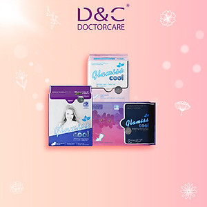 Băng vệ sinh thảo dược Glamiss Cool Combo BVS chăm sóc toàn diện Ngày Đêm Hàng ngày