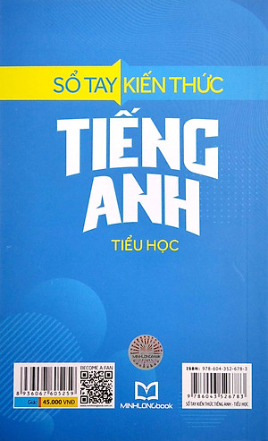 Sổ Tay Kiến Thức Tiếng Anh Tiểu Học (2022)
