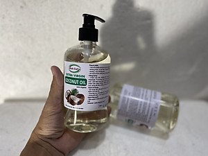 DẦU DỪA HỮU CƠ ÉP LẠNH - RICH COCO – EXTRA VIRGIN COCONUT OIL – CHAI 500ml