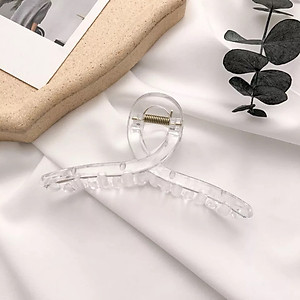  Kẹp tóc, cặp tóc nữ càng cua hàn quốc nhẹ nhàng KT18  - Đen