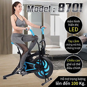 BG-Xe đạp tập thể dục kết hợp tay chân 8701 / 8703 tập luyện trong nhà