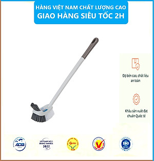 Chổi Cọ Vệ Sinh 2 Đầu Đa Năng Chuẩn Nhật - Hàng Việt Nam
