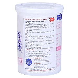 Combo 3 Bông Tăm Kháng Khuẩn Jomi (160 Que/Hộp)