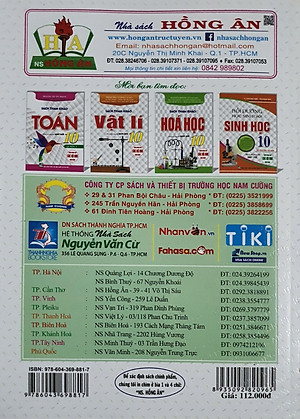 Sách - Bài Tập Tiếng Anh Lớp 10 ( Theo Chương Trình GDPT Mới - Không Đáp Án )
