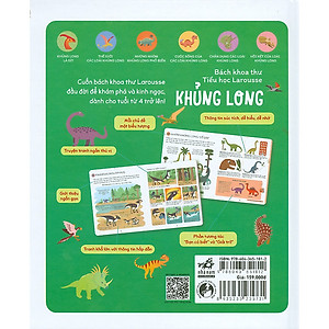 Sách Bách khoa thư Tiểu học Larousse - Khủng Long
