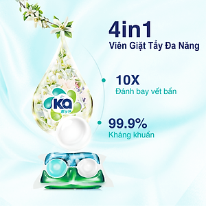 Túi Viên Giặt Xả Đa Năng 4 Trong 1 KA Universal (5 Viên/ Túi)