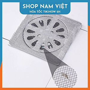 Lưới Lọc Tóc Dán Nắp Cống, Chặn Côn Trùng, Chống Tắc Nghẽn