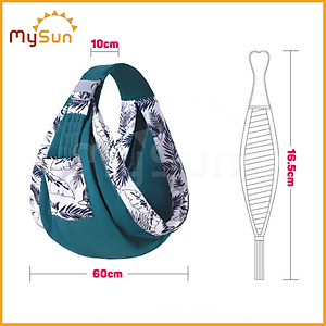 Địu điệu vải trẻ em giá rẻ cho e bé sơ sinh 1 2 3 … 12 tháng tuổi ngồi, nằm.