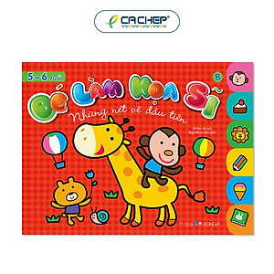 Combo 2 cuốn Bé Làm Họa Sĩ Từ 3-6 Tuổi