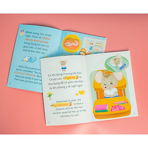 Combo (10 Tập): Truyện tranh song ngữ Việt-Anh cho bé