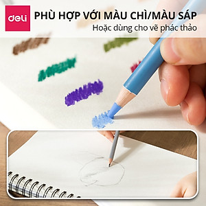 Sổ Vẽ Chuyên Dụng A3 A4 A5 Dmast Cao Cấp Deli - 160/ 300gsm Vẽ Chì Phác Họa Sketchnote Màu Nước Cơ Bản Chuyên Nghiệp
