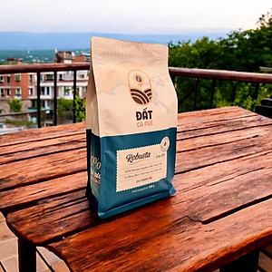 Cà Phê Robusta Rang Mộc Nguyên Chất Đất Cà Phê 500g | Pure Robusta Coffee 500g - Gu Đậm Đà